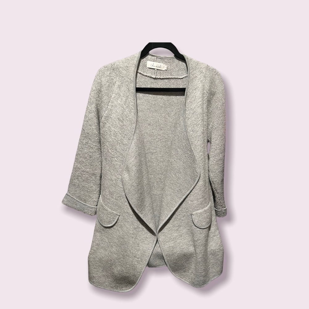 Light weight gray coat - size L/XL